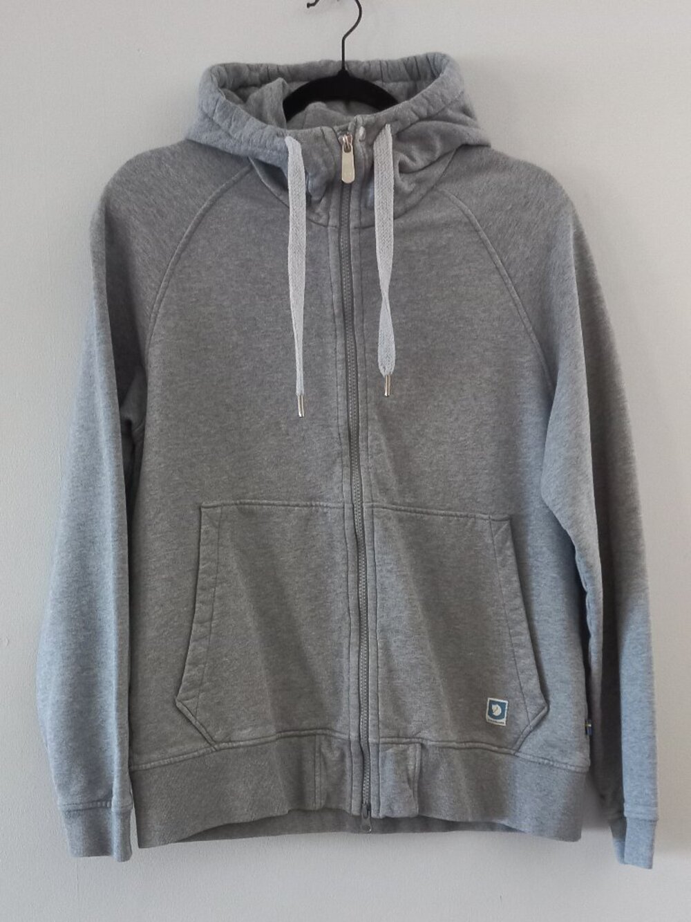 FJALLRAVEN Grey Greenland Zip Hoodie